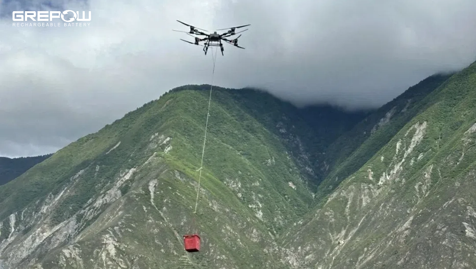 重載無人機運輸物品